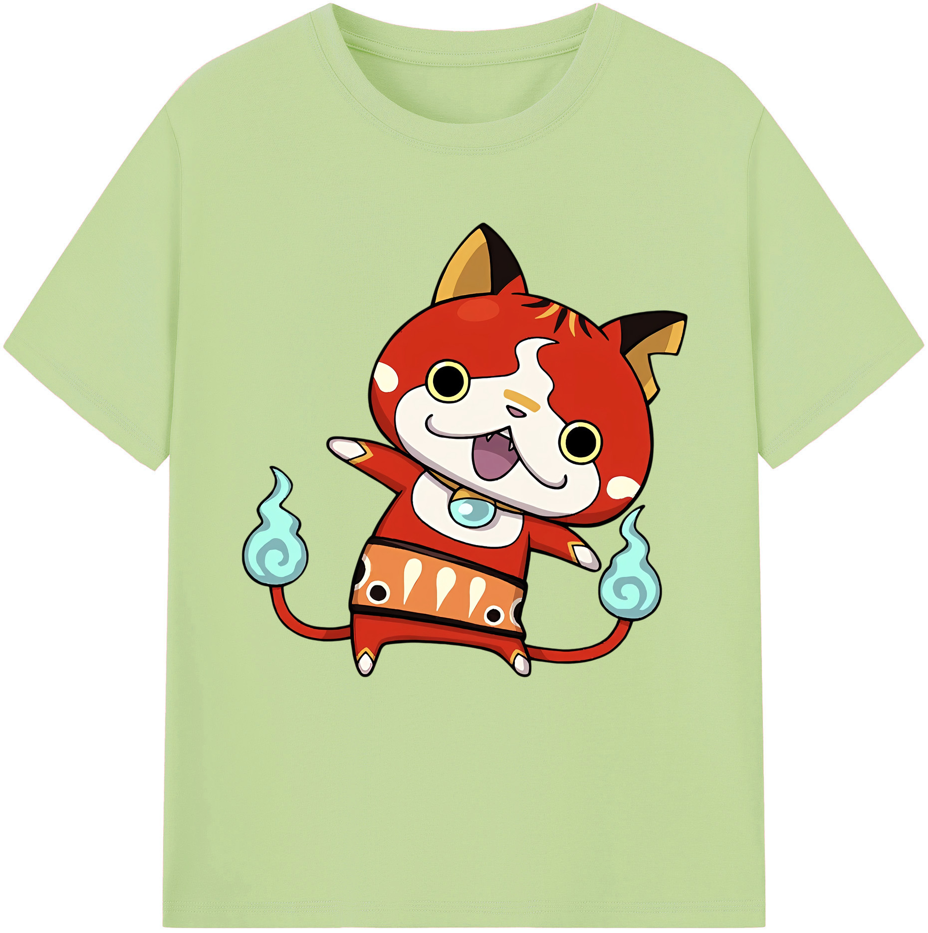 （画像用） 妖怪ウォッチ Yo-kai Watch 綿100％半袖Tシャツ（フロントプリント）